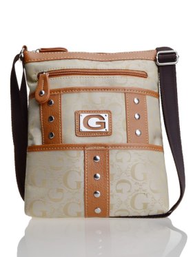 Tan Signature Style Crossbody Purse