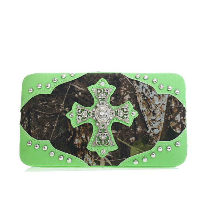 Lime Western Hard Case Collection Wallet
