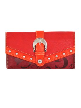 Red Signature Style Wallet