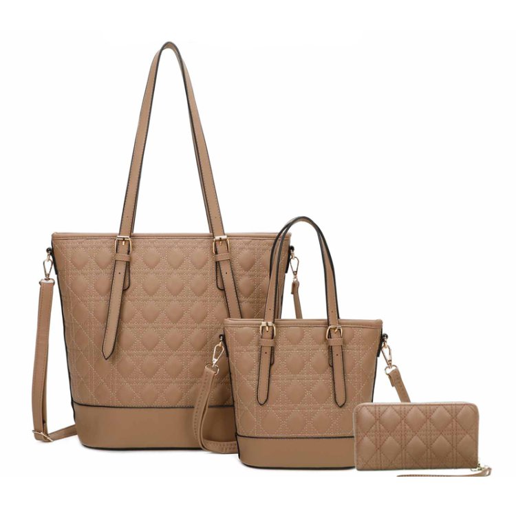 3 in 1 Pattern Womens Handbag
