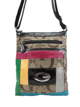 Black Signature Style Crossbody Purse