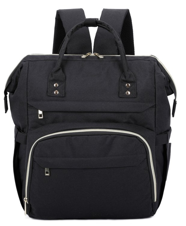 Black Laptop Backpack For Women Travel Bag With Usb Port