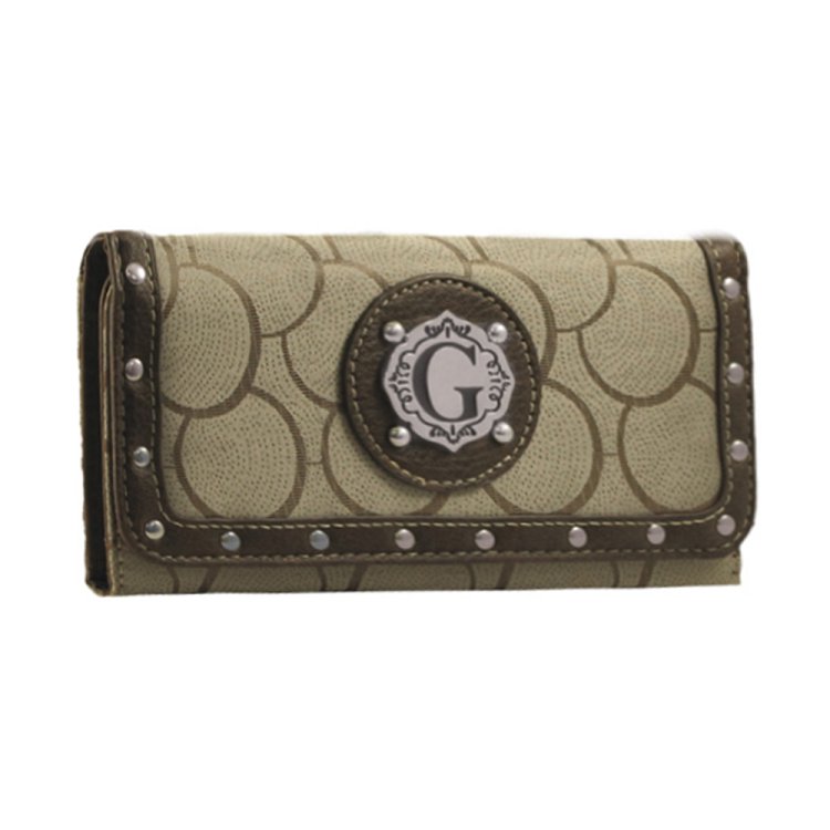 Brown Signature Style Wallet - KW282