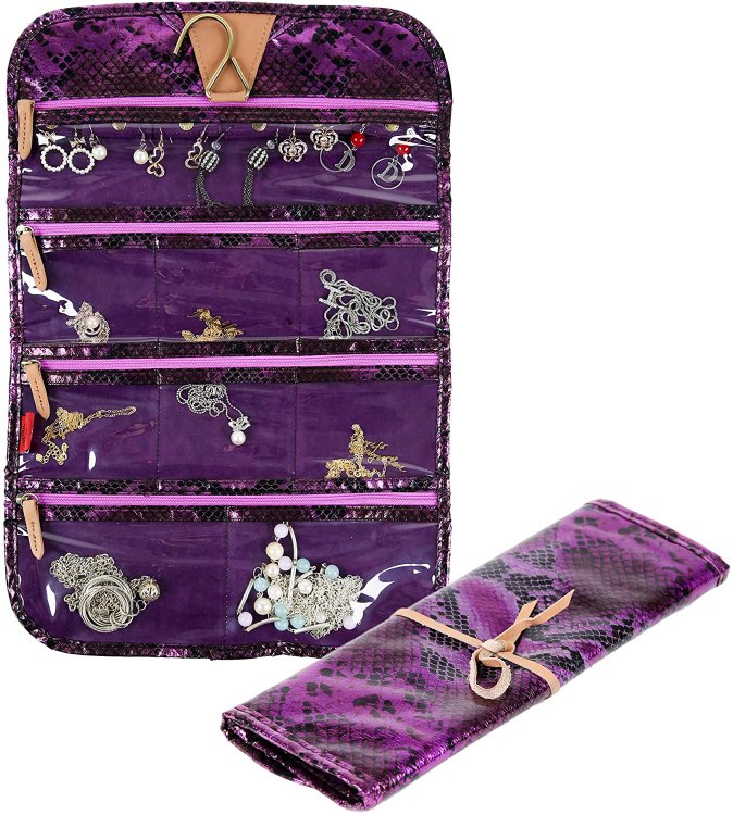 Angelina's Palace Jewelry S Rollup Home & Travel Organizers