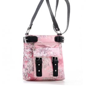 Pink Western Camouflage Crossbody Purse