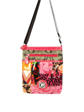 Fuchsia Signature Style Crossbody Purse
