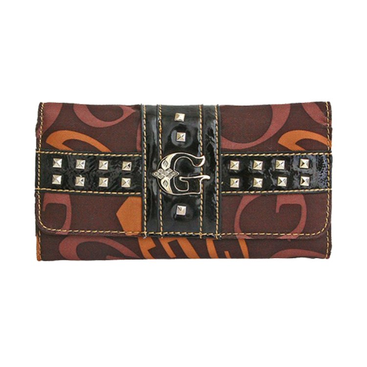 Brown Signature Style Wallet - KW157