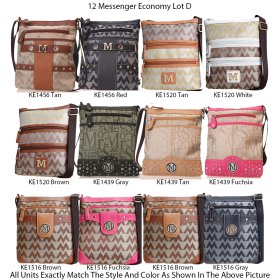 12 Messenger Bags - Economy Lot D