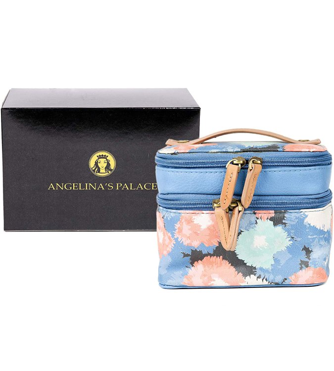 Angelina's Palace Eiger S Double-Compartment Jewelry Case