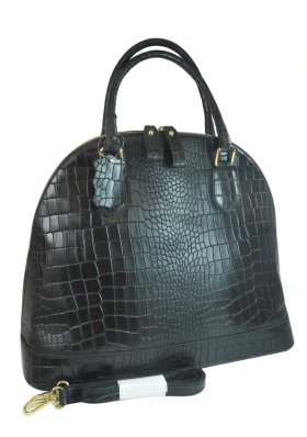 Misty U.S.A. Genuine Cowhide Leather Handbag Made Italy