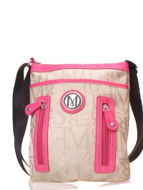 Fuchsia Signature Style Crossbody Purse