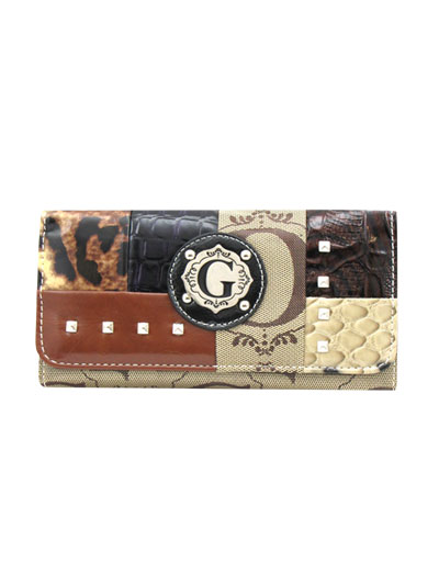 Black Signature Style Wallet - KW173