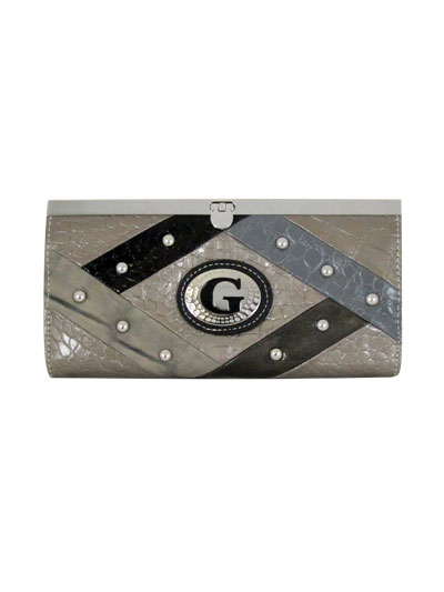 Gray Signature Style Wallet