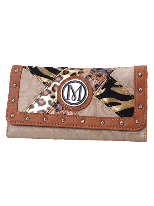 Tan Signature Style Wallet - KW272