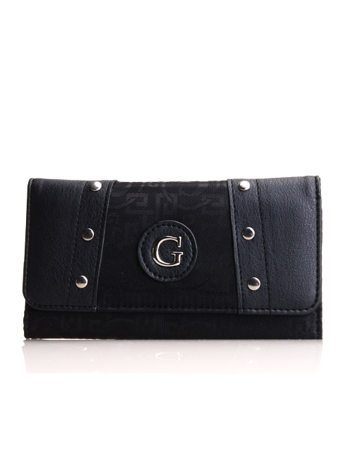 Black Signature Style Wallet - KW295
